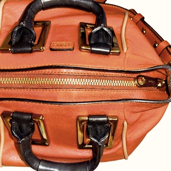 Authentic CHLOE Cognac Mini Ethel 2-Way - Picture 5 of 15